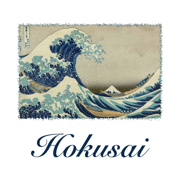 The Great Wave by Katsushika Hokusai by MasterpieceCafe