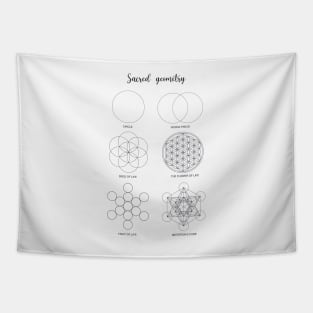 Sacred geometry Tapestry