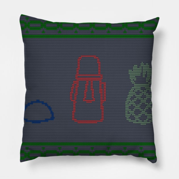 Conch Street Ugly sweater Pillow by tamir2503