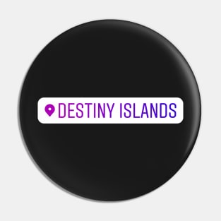 Destiny Islands Instagram Location Tag Pin