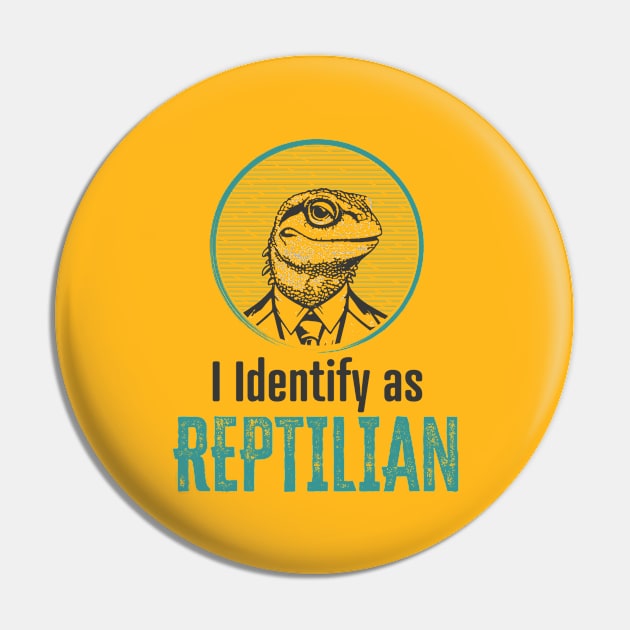 Identify Reptilian (light) Pin by WickedAngel