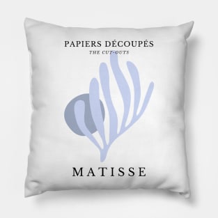Henri Matisse Cut Outs Blue Remake Museum Matisse Pillow