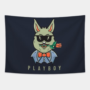 Playboy Rabbit Design Tapestry