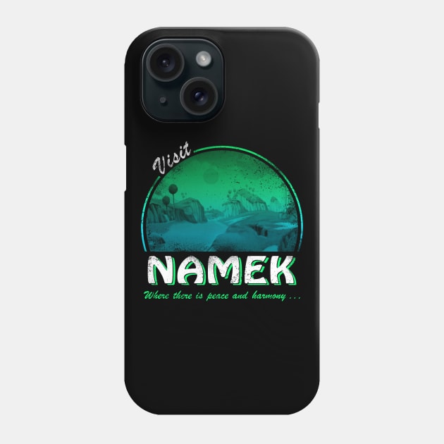 Visit Namek Phone Case by Apgar Arts