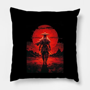 samurai warrior Pillow