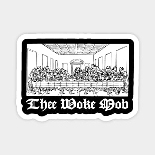 The Woke Mob - Metal Disciples logo Magnet