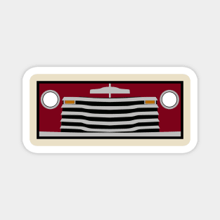 Chevy 3100 Boxed Retro Design Magnet