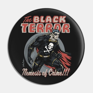 Black Terror Pin