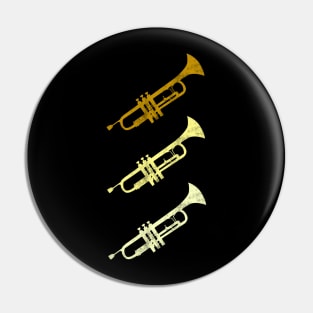 Colourful Trumpet Pin