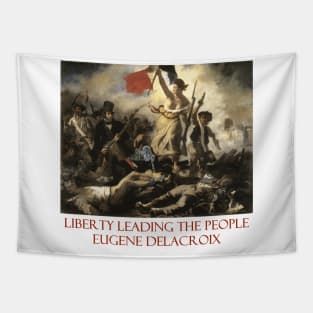 Liberty Leading the People by Eugène Delacroix Tapestry