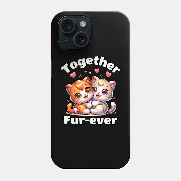 Together Fur-ever Phone Case by Mind Your Tee