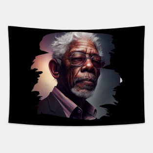 Morgan Freeman Tapestry