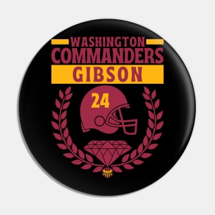 Washington Commanders Gibson 24 Edition 2 Pin