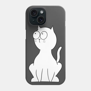 Cute Surprised Cat Phone Case