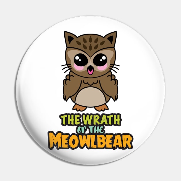 Meowlbear Pin by Silurostudio