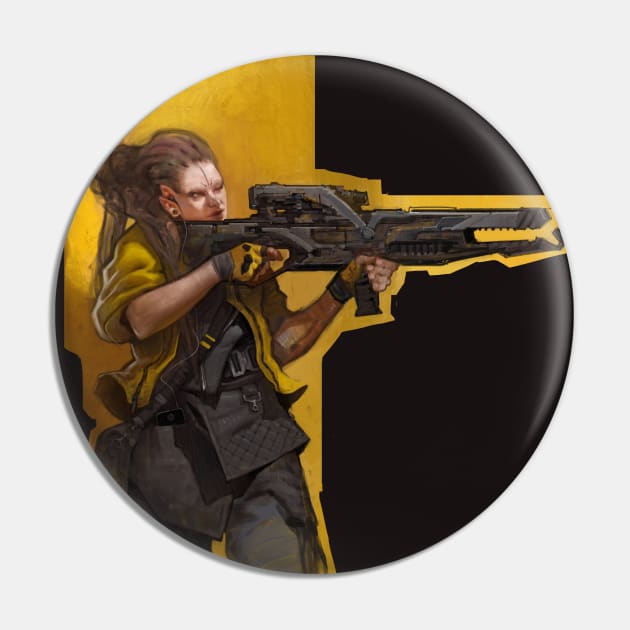 Mercenary Pin by Vlad Gheneli