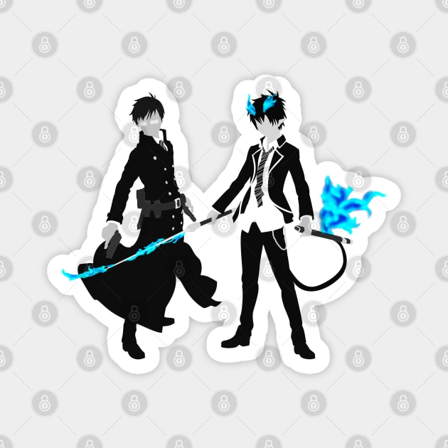 Blue Exorcist Magnet by Kaztiel