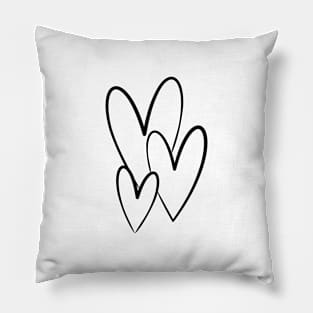 Heart Symbol Friendship Love Gift Pillow