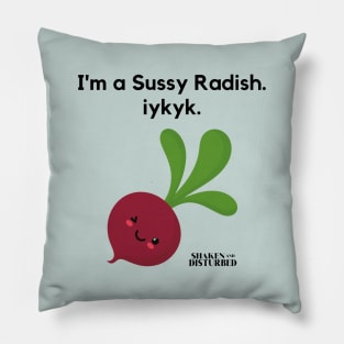 Sussy Radish Pillow