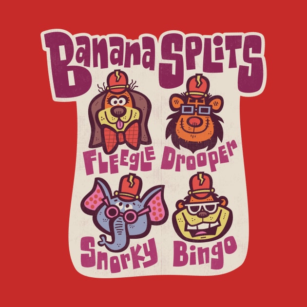 Banana Splits Forever! by Jon Kelly Green Shop