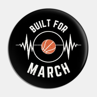 Built For March Pin