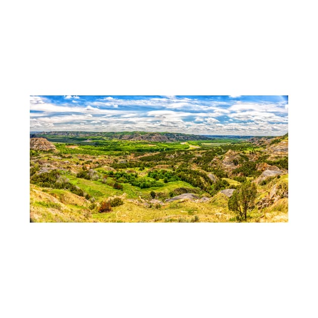 Little Missouri River Oxbow Overlook by Gestalt Imagery