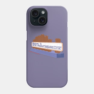 Simpsons Beach Town Phone Case