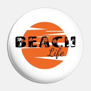 Beach Life Pin