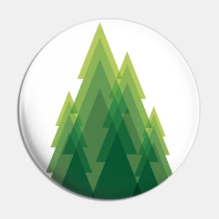 Geometric green trees Pin