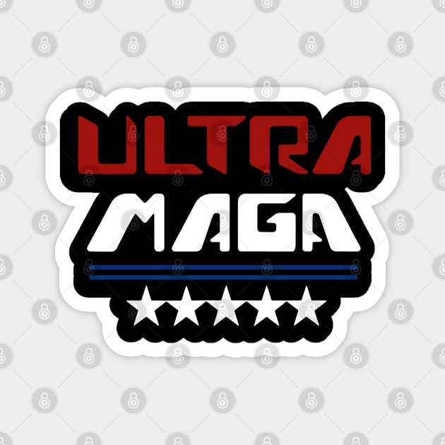 Ultra Maga Magnet by ZimBom Designer