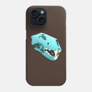 Sabre Tooth Skull Phone Case