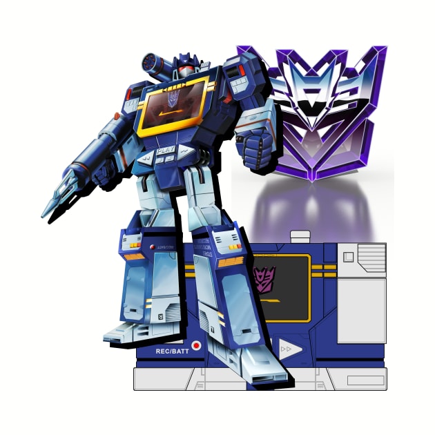 Masterpiece Soundwave by Draconis130