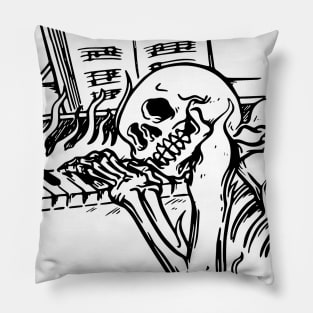 Special Soul Music Skeleton Pillow