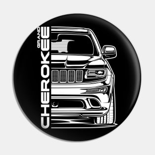 Grand Cherokee SRT8 (White Print) Pin