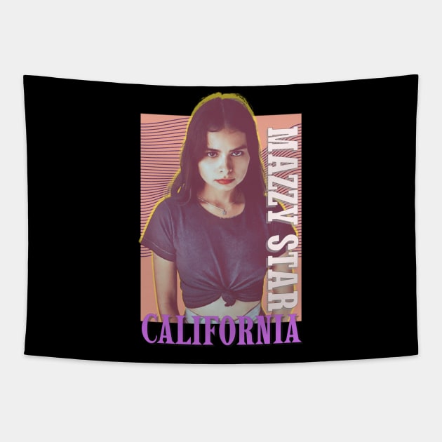 Mazzy Star Vintage 1988 // California Original Fan Design Artwork Tapestry by A Design for Life