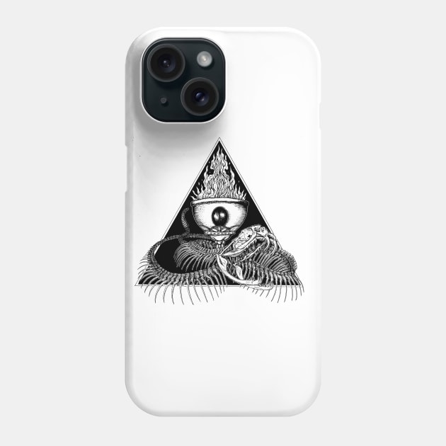 Blood and fire Phone Case by ArtbyGraves