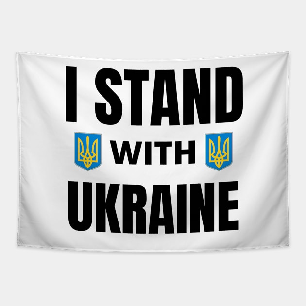 I Stand With Ukraine Tapestry by yassinebd