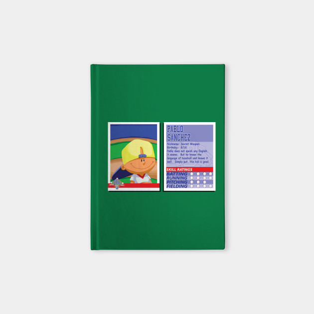 Pablo Sanchez Backyard Baseball Stats Card Pablo Sanchez