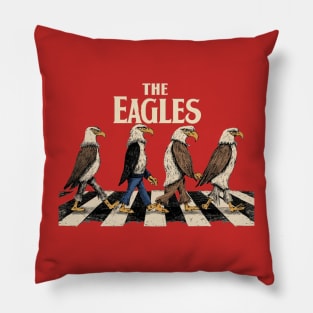 the eagles band retro Pillow