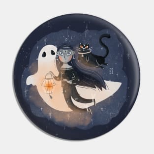 Spooky team Pin