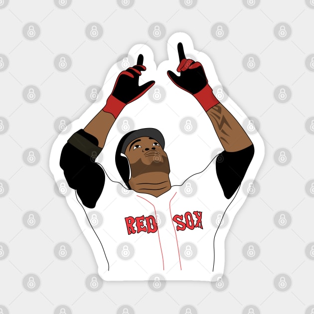 Ortiz the big papi Magnet by rsclvisual