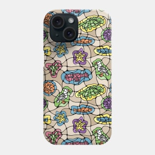 Beach Stained Glass Phone Case