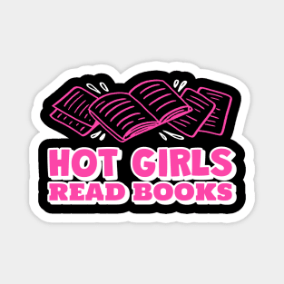 HOT Girls Read Books Lover Magnet