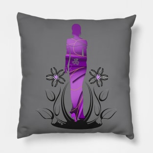 Lady Luck Dressed For Success Pillow