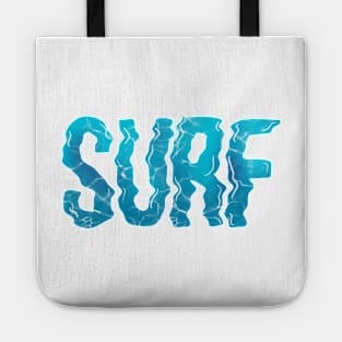 SURF Graphic Typographic Tote