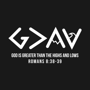 God is Greater  Christian Shirts, Hoodies and Gifts T-Shirt