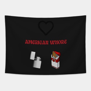 American Whore Song Print Sticker Pack Tapestry