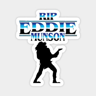 RIP Eddie Munson Stranger Things Vecna This Is Music 80s Metal Rock Music Magnet