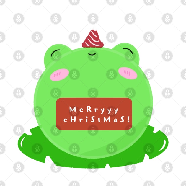 Christmas dodo the froggie by yudoodliez