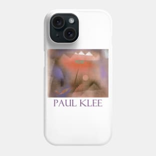 Bird Wandering Off (1921) by Paul Klee Phone Case